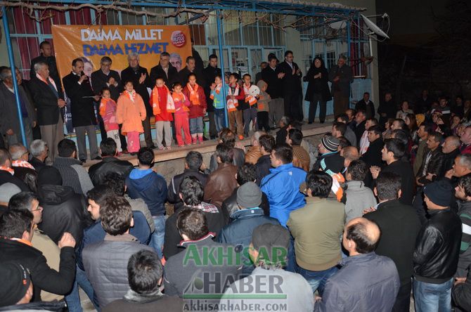 AK Parti Akhisar Belediye Başkan Adayı Salih Hızlı; Altyapısız Köy Kalmayacak